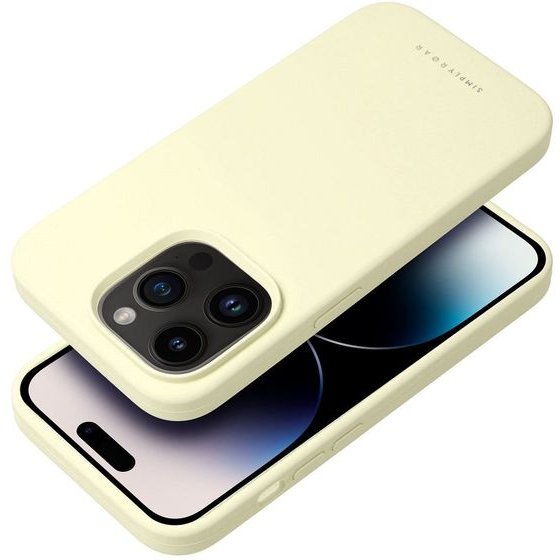 Roar Case Cloud Skin For Iphone 18 Pro / 17 Pro Light Yellow