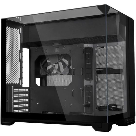 Lian Li O11 Vision-M Black - Micro-Atx / Mini-Itx - w/ 140mm Fan - 360mm Aio Support - Pc Case - (G99.O11VMX.00)