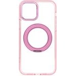 Case For Iphone 12 Frame Circle Stand Compatible With Magsafe Pink OEM