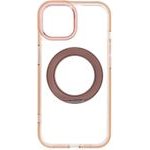 Case For Iphone 15 Frame Circle Stand Compatible With Magsafe Gold OEM