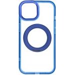 Case For Iphone 15 Frame Circle Stand Compatible With Magsafe Navy Blue OEM