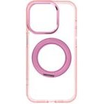 Case For Iphone 15 Pro Frame Circle Stand Compatible With Magsafe Pink OEM