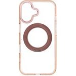Case For Iphone 16 Frame Circle Stand Compatible With Magsafe Gold OEM