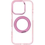 Case For Iphone 16 Pro Frame Circle Stand Compatible With Magsafe Pink OEM