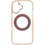 Case For Iphone 17 Frame Circle Stand Compatible With Magsafe Gold OEM