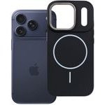 Case For Iphone 18 Pro / 17 Pro Frame Mag Cover Compatible With Magsafe Black OEM