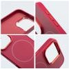 Case For Iphone 18 Pro / 17 Pro Frame Mag Cover Compatible With Magsafe Dark Cherry OEM