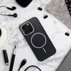 Case For Iphone 18 Pro Max / 17 Pro Max Frame Mag Cover Compatible With Magsafe Black OEM