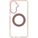 Case For Samsung A27 Frame Circle Stand Compatible With Magsafe Gold OEM