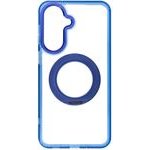 Case For Samsung A27 Frame Circle Stand Compatible With Magsafe Navy Blue OEM