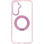 Case For Samsung A36 Frame Circle Stand Compatible With Magsafe Pink OEM