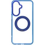 Case For Samsung A37 Frame Circle Stand Compatible With Magsafe Navy Blue OEM