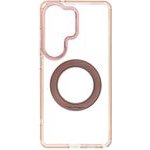 Case For Samsung S26 Ultra Frame Circle Stand Compatible With Magsafe Gold OEM
