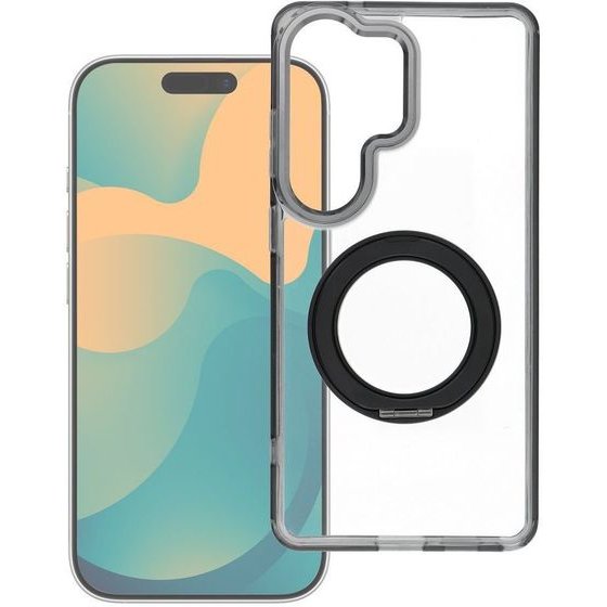 Case For Xiaomi Redmi 17 4G / 5G Frame Circle Stand Compatible With Magsafe Black OEM