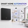 QOLTEC Smart 1-Gang Light Switch | Wi-Fi | Timer | Tuya | Smart Life | Black - (52722)