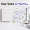 QOLTEC Smart 1-Gang Light Switch | Wi-Fi | Timer | Tuya | Smart Life | White - (52719)