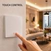 QOLTEC Smart 1-Gang Light Switch | Wi-Fi | Timer | Tuya | Smart Life | White - (52719)