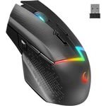 RAMPAGE Drop M3 V2 24000 Dpi Wireless Mouse Black - (DROPM3V2-BLACK)