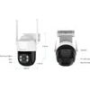 Vstarcam Smart ������ 3MP, WiFi, PTZ, SD, IP66 - (CS622)