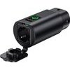 Hurtel V2L Type 2 Adapter - Schuko 3500W With Power Display And Case - Black - (W-V2L-01)
