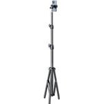 Wozinsky WRLD-00Y1S Tripod Tripod Durable Carbon Steel Tripod 1.7m Matte - Black - Outlet - (5907769372551-POW)