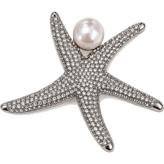 Marc Cain Brooch Women (8X7CM ) - (WCJ704Z37)