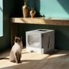 Jocca Foldable Cat Litter Box Grey - (J-2889)