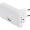 Akyga Usb Ladegerat 65 W USB-C(R), USB-A Weiss Headphones, Mobile phone, Tablet, Telephone, Universal, Portable speaker, Portable printer, Portable Gaming console, Netbook, Laptop, Mobile Computer White Ac Fast Charging Auto - (AK-CH-31)