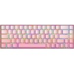 White Shark Mech Keyboard Us Layout GK-007411 Red Switch Pink Gradient - (NUNCHAKU-P-US-RED.SW)