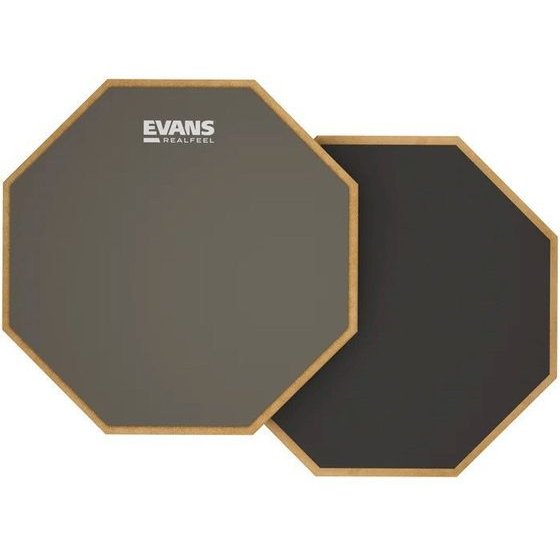 EVANS - double-sided practice drum pad - (RF12D)