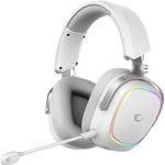 RAMPAGE Retsu White Wireless Over Ear Headphones - (RETSU-WHITE)