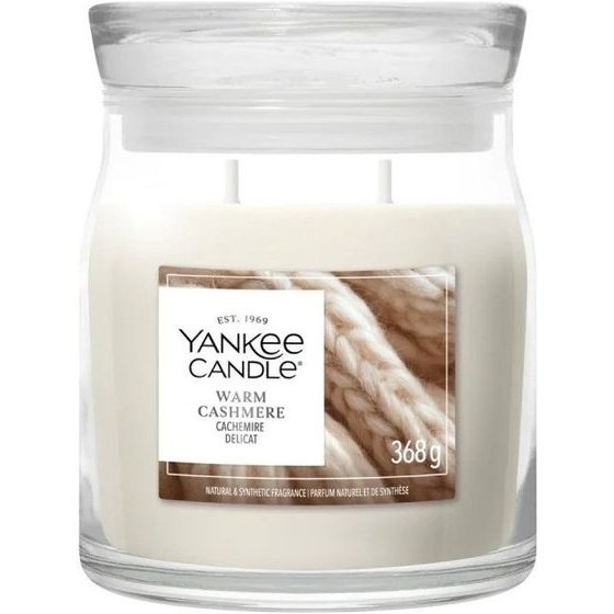 Yankee Home Medium Candle Yankee Candle Warm Cashmere 368 g - (1701390E)