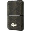 LACOSTE Pvc Blend Monogram Petit Pique Magsafe Wallet With Stand Brown - (LCWMCS6PBSW)