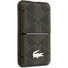 LACOSTE Pvc Blend Monogram Petit Pique Magsafe Wallet With Stand Brown - (LCWMCS6PBSW)