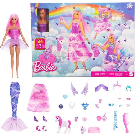 Mattel Barbie: Fantasy Dream World - Advent Calendar (JFL66)