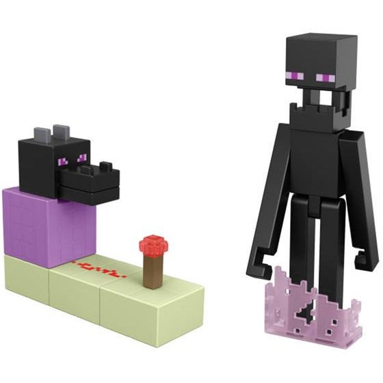 Mattel Minecraft: - Basic Figure With Accessories - Mc Ender Dragon Chomp (JKK05)