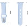 Tech-Protect Silicone Apple Watch 8 / 9 / 10 / 11 / 12 / Se (40 / 41 / 42 MM) Light BLUE