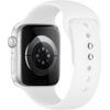 Tech-Protect Silicone Apple Watch 8 / 9 / 10 / 11 / 12 / Se (40 / 41 / 42 MM) WHITE