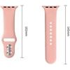 Tech-Protect Silicone Apple Watch 8 / 9 / 10 / 11 / 12 / Se / Ultra (44 / 45 / 46 / 49 MM) Dusty ROSE