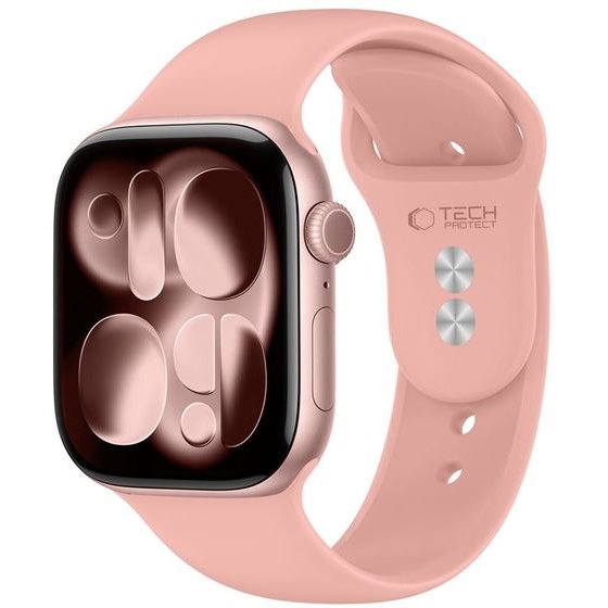 Tech-Protect Silicone Apple Watch 8 / 9 / 10 / 11 / 12 / Se / Ultra (44 / 45 / 46 / 49 MM) Dusty ROSE