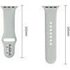 Tech-Protect Silicone Apple Watch 8 / 9 / 10 / 11 / 12 / Se / Ultra (44 / 45 / 46 / 49 MM) Lunar GREY