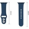 Tech-Protect Silicone Apple Watch 8 / 9 / 10 / 11 / 12 / Se / Ultra (44 / 45 / 46 / 49 MM) Navy BLUE