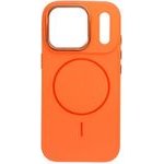 Case For Iphone 18 Pro / 17 Pro Frame Mag Cover Compatible With Magsafe Orange OEM