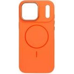 Case For Iphone 18 Pro Max / 17 Pro Max Frame Mag Cover Compatible With Magsafe Orange OEM