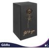 Glimz Rose in glass - luminous 22cm - (19501-0)