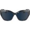 LONGCHAMP Sunglasses Women (Lens/Bridge/Temple) 55/17/140 mm) - (LO741S-406)