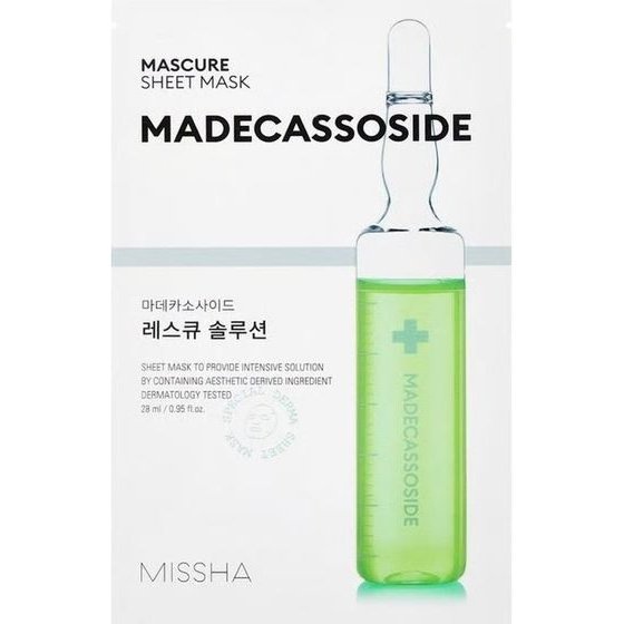 MISSHA Mascure Rescue Madecassoside Sheet Mask - (MIS-33)