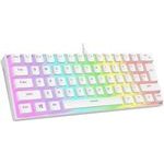 RAMPAGE Wired Mechanical Keyboard - Rgb - (Radiant K11 WHITE)