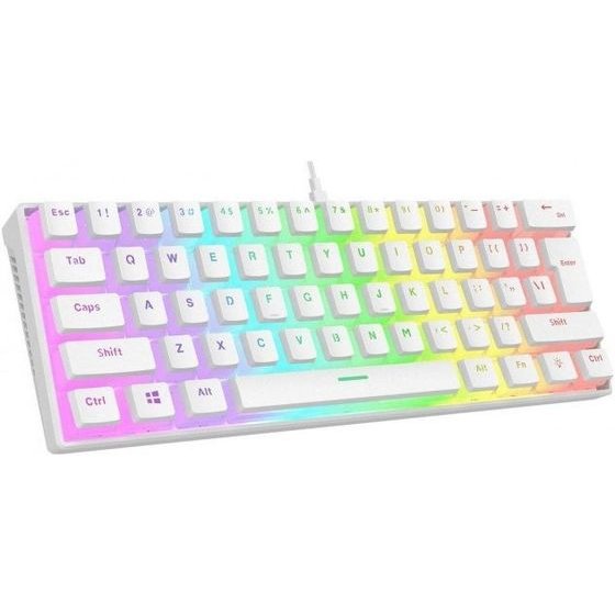 RAMPAGE Wired Mechanical Keyboard - Rgb - (Radiant K11 WHITE)