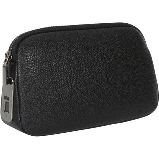4sMarts Fingerprint Lock Pouch Tech-Clutch Secure Black - (541938)